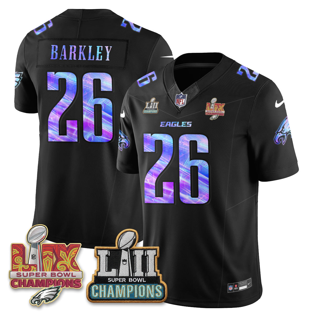 Philadelphia Eagles Fangear Edition Vapor Jersey - Stitched