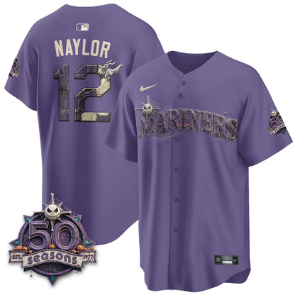 Seattle Mariners Nightmare Edition Vapor Limited Jersey - Printed