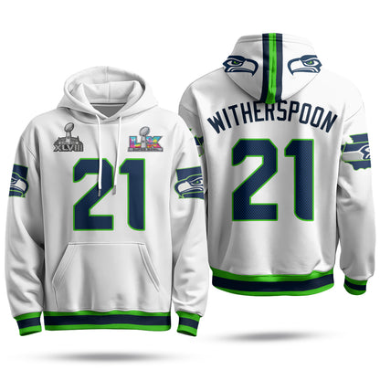 Seattle Seahawks S.Bowl Champs Hoodie - Stitched