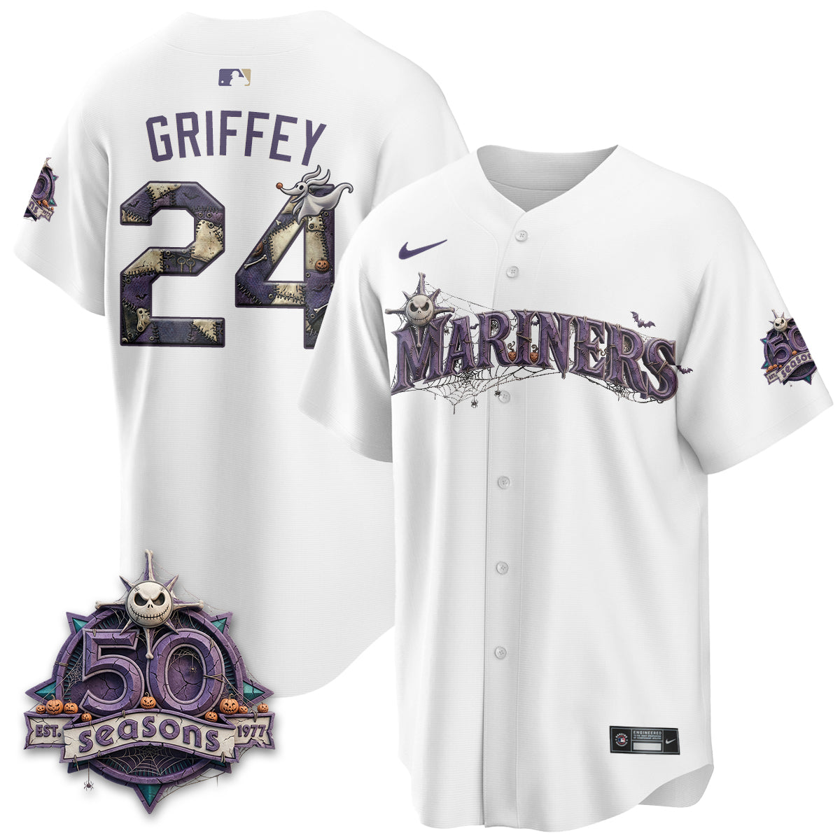 Seattle Mariners Nightmare Edition Vapor Limited Jersey - Printed