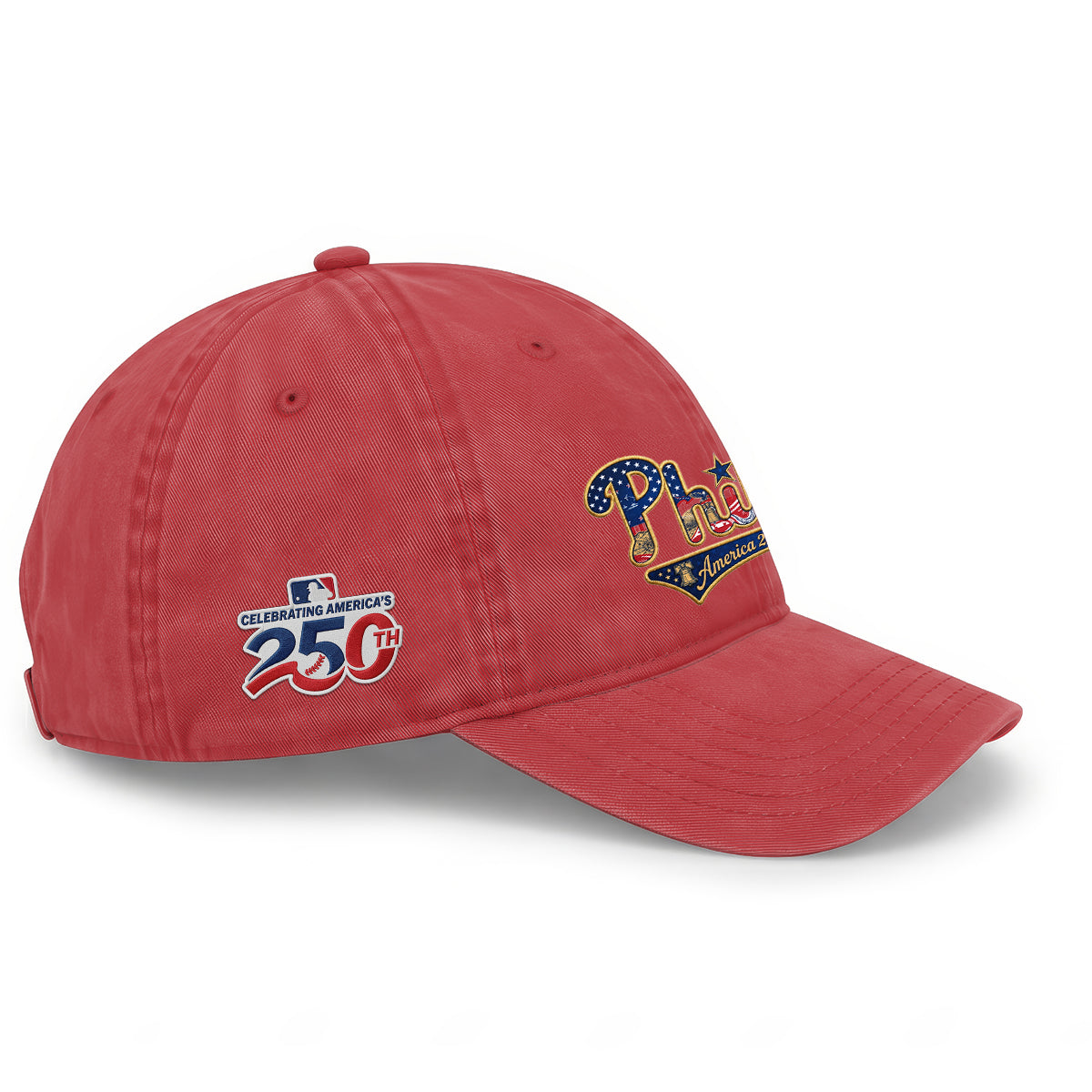 PHI 2026 Independence Day Wash Hat V2- Embroidered