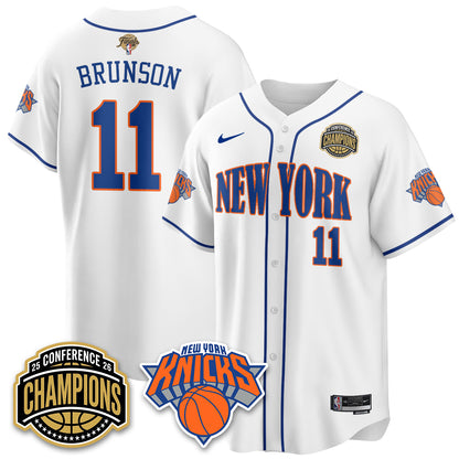 New York Knicks 2026 NBA Finals Vapor City Edition Jersey V2- Stitched