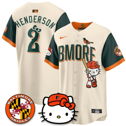 Baltimore Orioles x Meow Kitty Vapor Premier Limited Jersey - Stitched