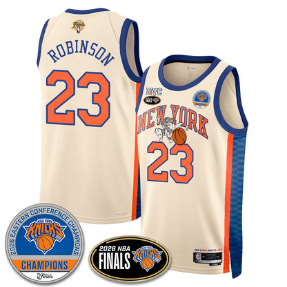 New York Knicks 2026 NBA Eastern Conference Champions x Bunny Vapor Jersey - Stitched