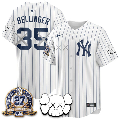 New York Yankees x KAWS Edition Vapor Jersey - Stitched