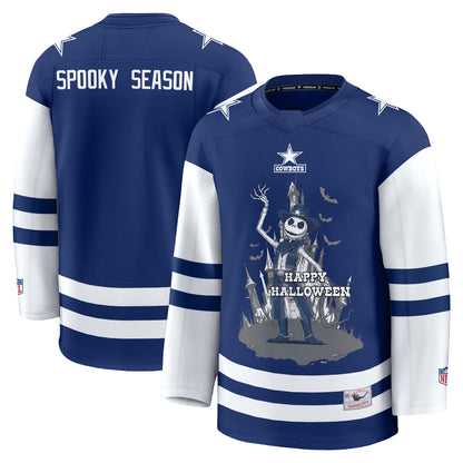 Dallas Cowboys x Nightmare Halloween 2026 Edition Hockey Jersey - Printed