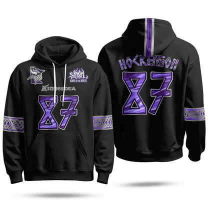 Minnesota Vikings 2026 Warrior Fleece Hoodie - Printed
