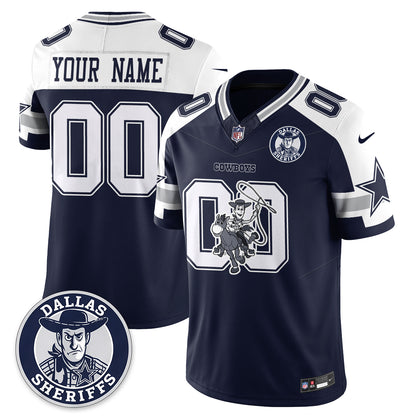 Dallas Cowboys x Toy Cowboy Edition Vapor Custom Jersey - Stitched