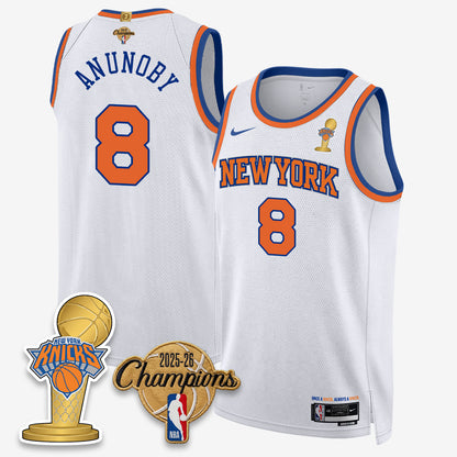 New York Knicks 2026 Basketball Champions Vapor Jersey - Stitched