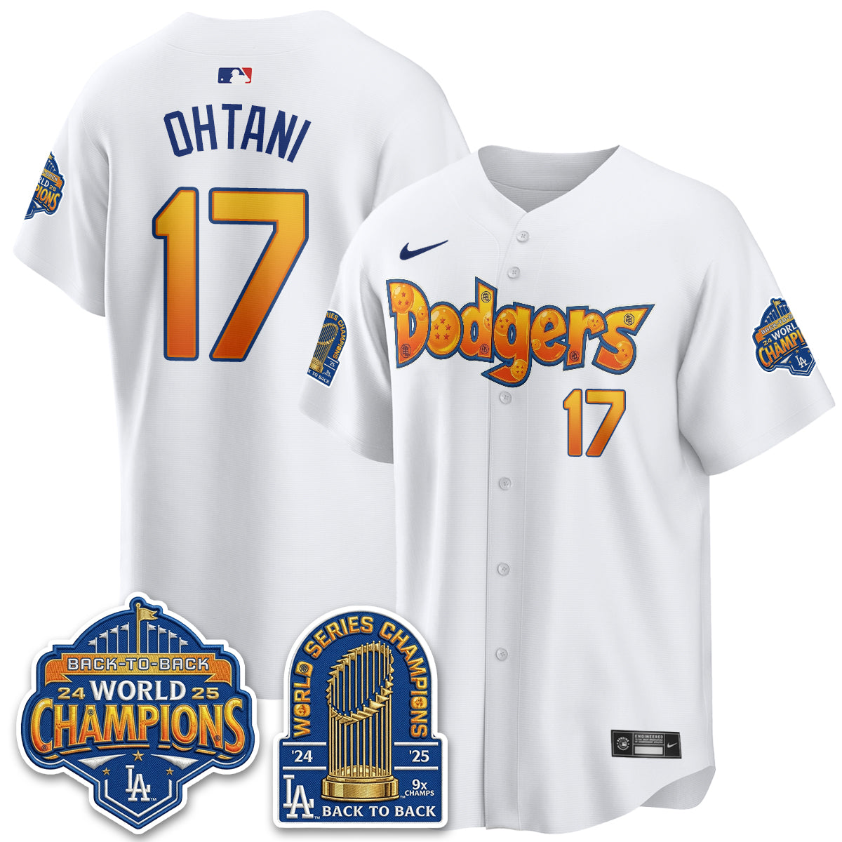 Los Angeles Dodgers x DB Night 2026 Vapor Jersey V2- Stitched