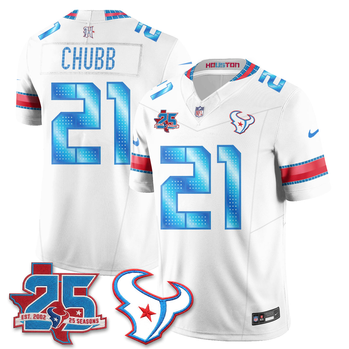 Houston Texans 2026 Rivalries Vapor Jersey - Stitched (7)