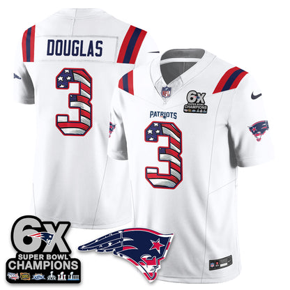 New England Patriots America Edition Vapor Jersey V2- Stitched