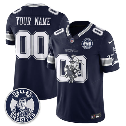 Dallas Cowboys x Toy Cowboy Edition Vapor Custom Jersey - Stitched
