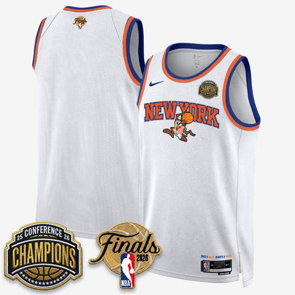 New York Knicks 2026 NBA Eastern Conference Champions x Taz Vapor Jersey - Stitched