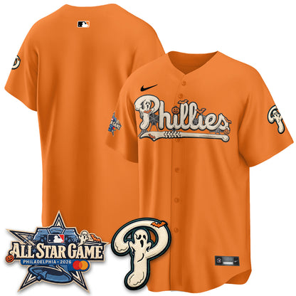 Philadelphia Phillies Halloween 2026 Vapor Limited Jersey - Stitched