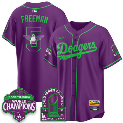 Los Angeles Dodgers 2026 Space Ranger Vapor Limited Jersey - Stitched