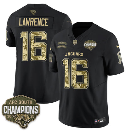 Jacksonville Jaguars 2026 Salute to Service V2 Vapor Jersey - Stitched