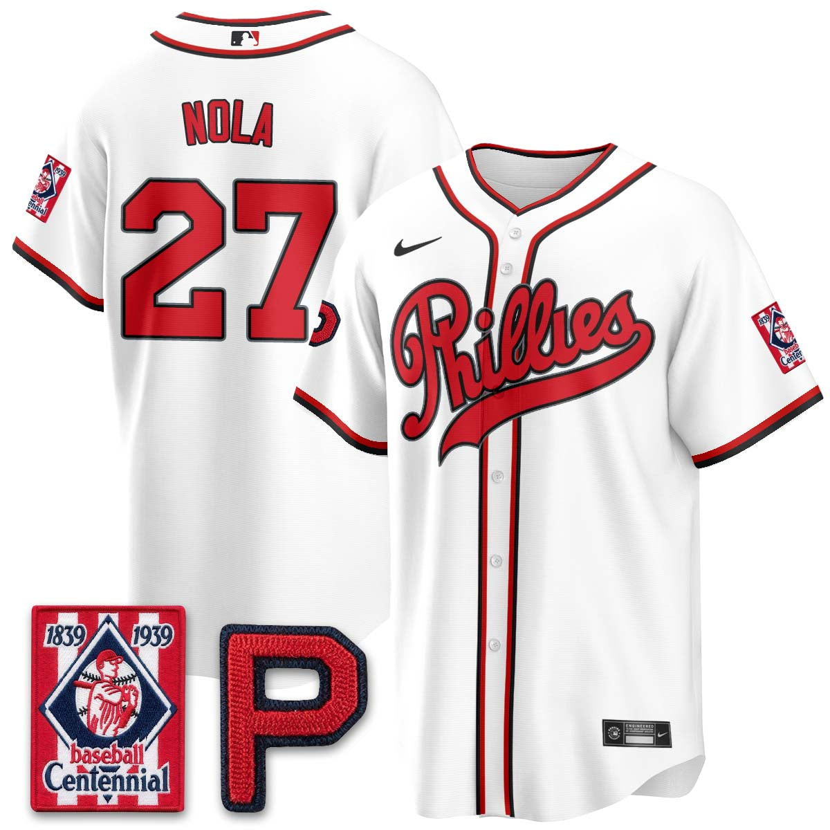 Philadelphia Phillies 2026 Field of Dreams Stadium Vapor Jersey - Stitched
