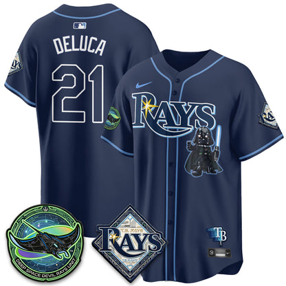 Tampa Bay Rays x SW Vapor Limited Jersey - Stitched