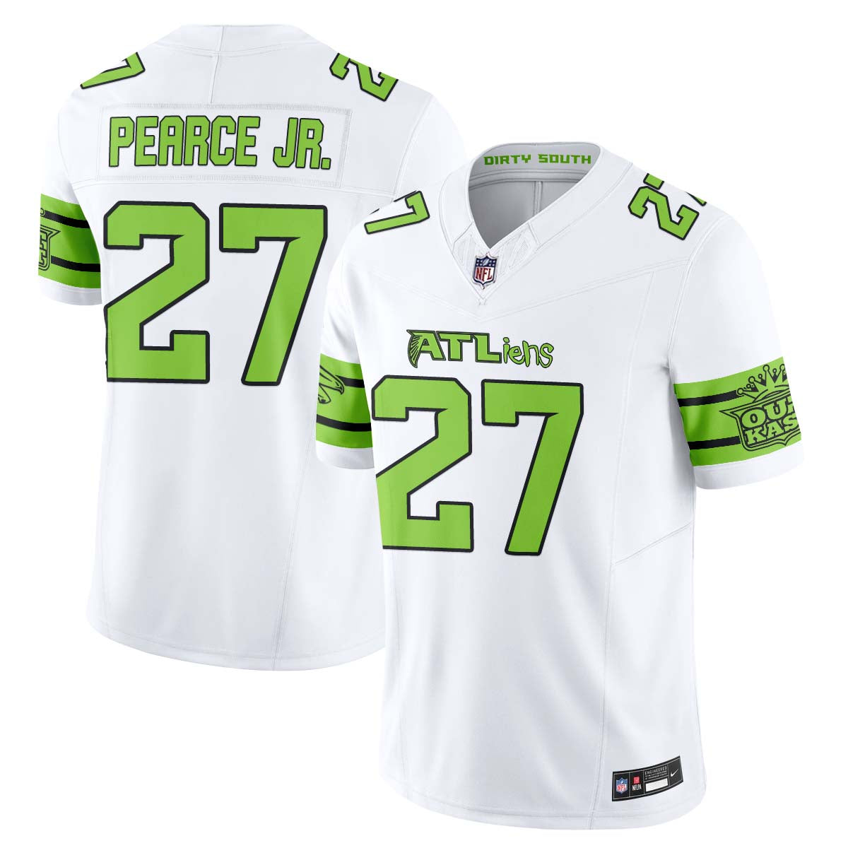 Atlanta Falcons 30th Anniversary ATLiens Vapor Jersey - Stitched-NQD