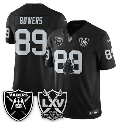 Las Vegas Raiders x Dark Lord Edition Vapor Jersey - Stitched