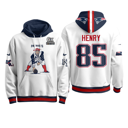 New England Patriots Minuteman Edition Hoodie - Stitched