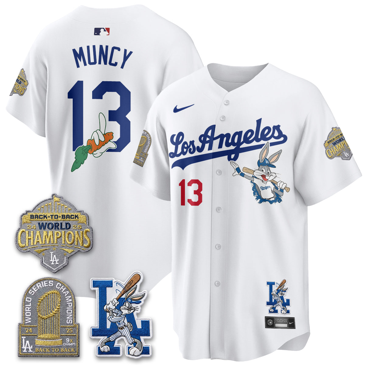 Los Angeles Dodgers Bunny Vapor Limited Jersey - All Stitched