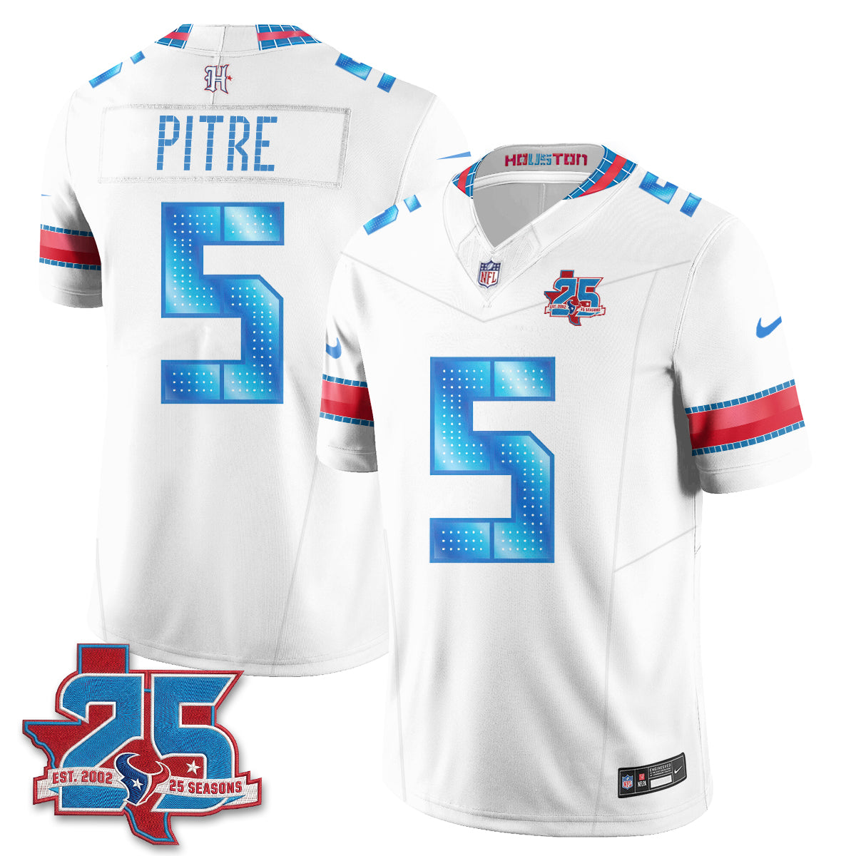 Houston Texans 2026 Rivalries Vapor Jersey - Stitched (7)