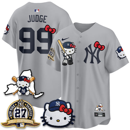 New York Yankees Meow KT 2026 Vapor Limited Jersey - All Stitched