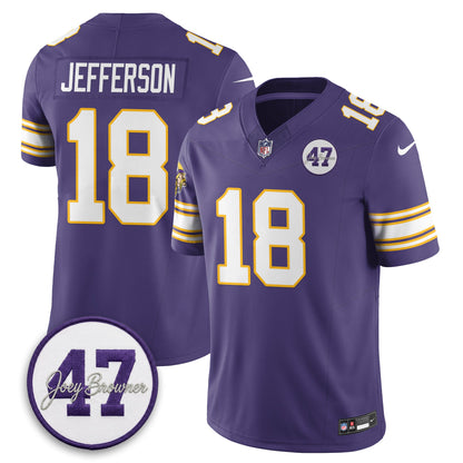 MIN Joey Browner Thank You For Memories - 1960 – 2026 Football Vapor Limited Jersey - Stitched