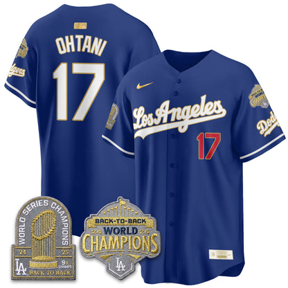 LAD Gold Collection Vapor Limited Jersey - 9x & B2B Champs - All Stitched