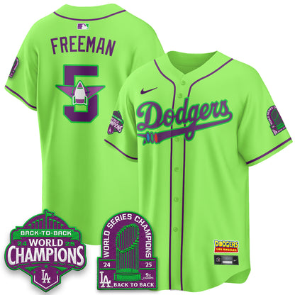 Los Angeles Dodgers 2026 Space Ranger Vapor Limited Jersey - Stitched