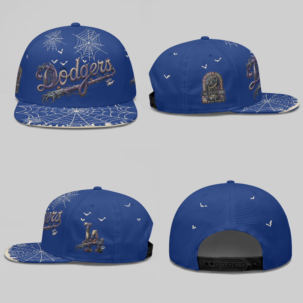 LAD Nightmare Snapback Cap - Printed