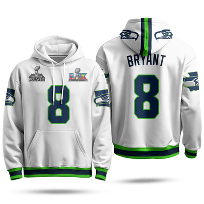 Seattle Seahawks S.Bowl Champs Hoodie - Stitched