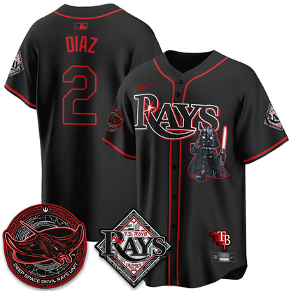 Tampa Bay Rays x SW Vapor Limited Jersey - Stitched