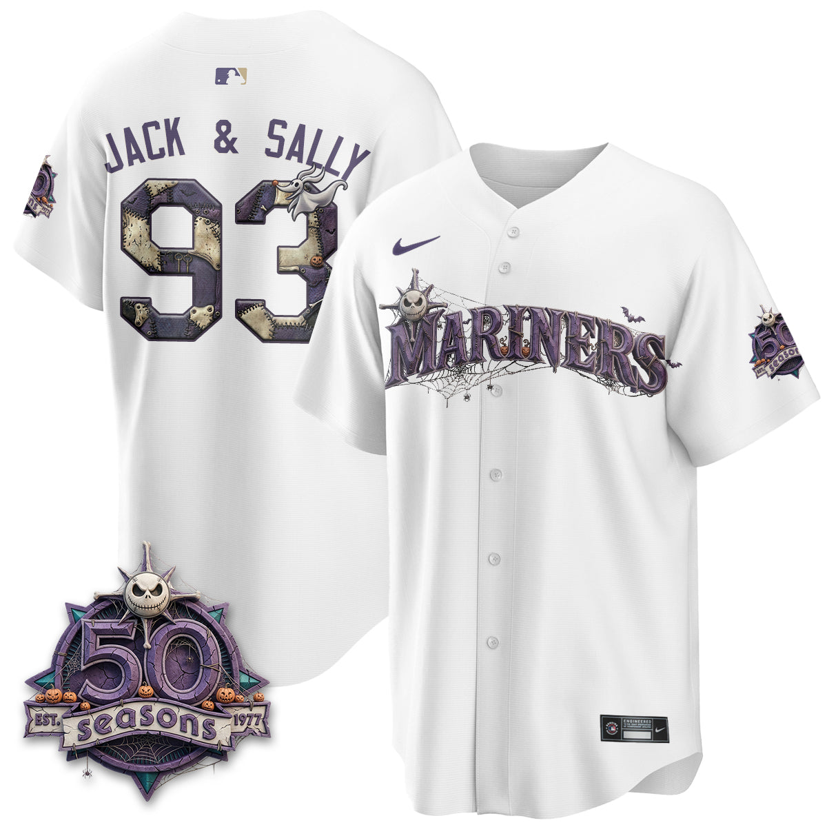 Seattle Mariners Nightmare Edition Vapor Limited Jersey - Printed