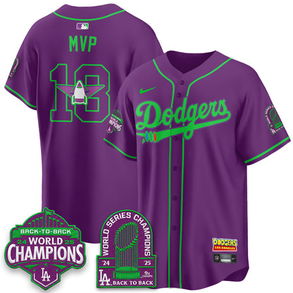 Los Angeles Dodgers 2026 Space Ranger Vapor Limited Jersey - Stitched