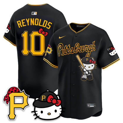 Pittsburgh Pirates x Meow KT Vapor Limited Jersey - Stitched