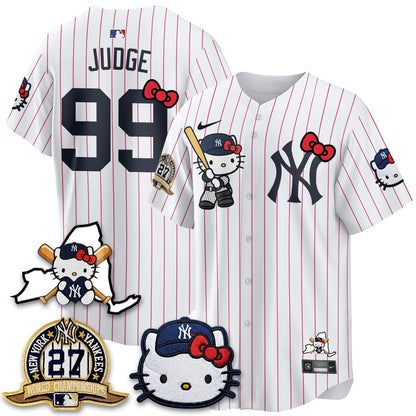 New York Yankees Meow KT 2026 Vapor Limited Jersey - All Stitched