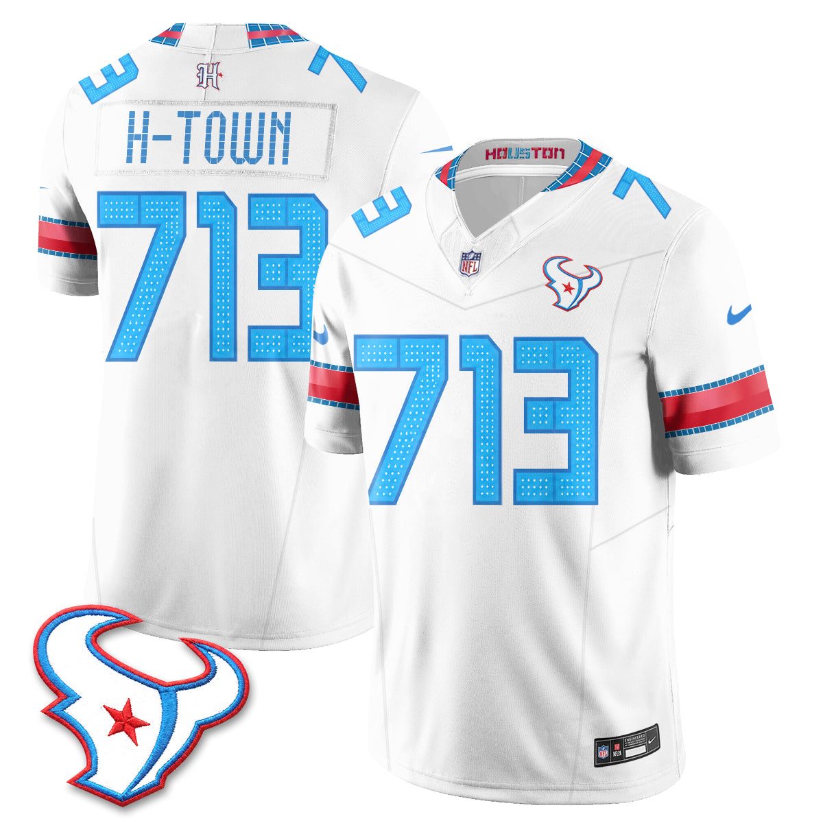 Houston Texans 2026 Rivalries Vapor Jersey - Stitched (7)