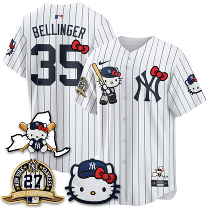 New York Yankees Meow KT 2026 Vapor Limited Jersey - All Stitched