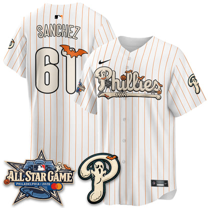 Philadelphia Phillies Halloween 2026 Vapor Limited Jersey - Stitched