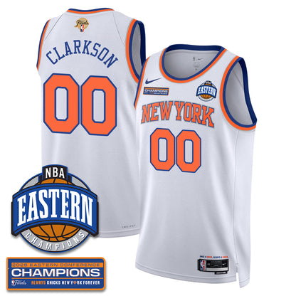 New York Knicks 2026 NBA Eastern Conference Champions City Jersey - Stitched