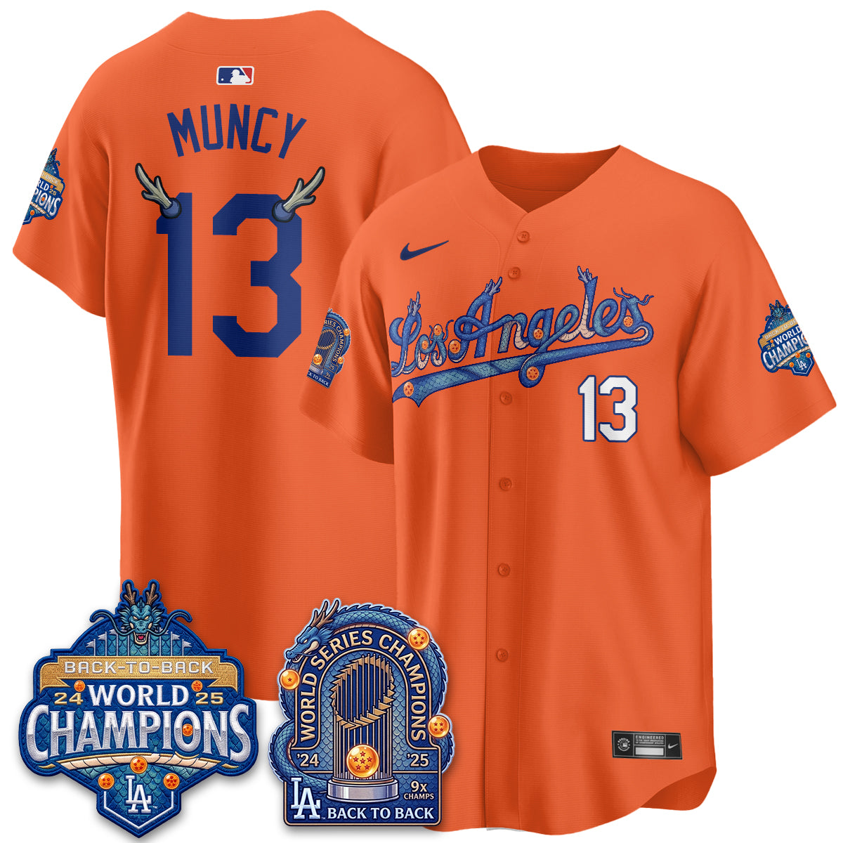 Los Angeles Dodgers x DB Night 2026 Vapor Jersey - Stitched