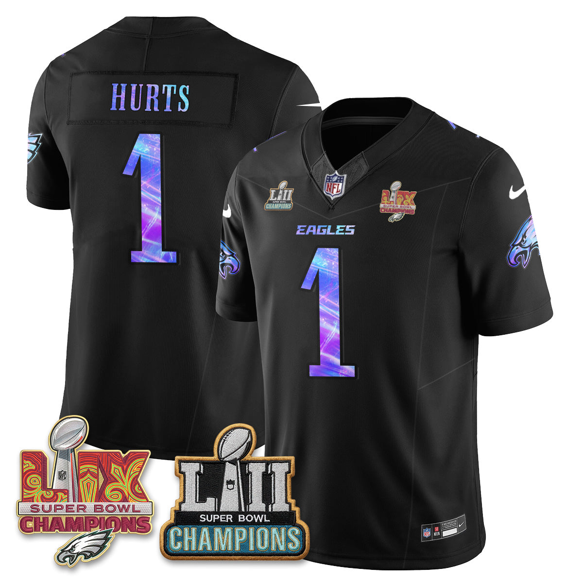 Philadelphia Eagles Fangear Edition Vapor Jersey - Stitched