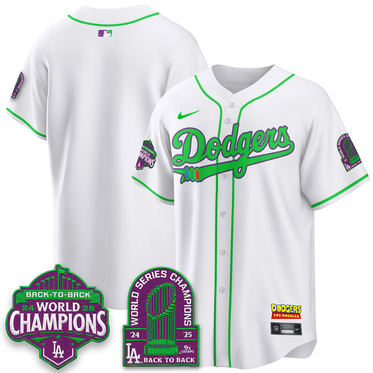 Los Angeles Dodgers 2026 Space Ranger Vapor Limited Jersey - Stitched