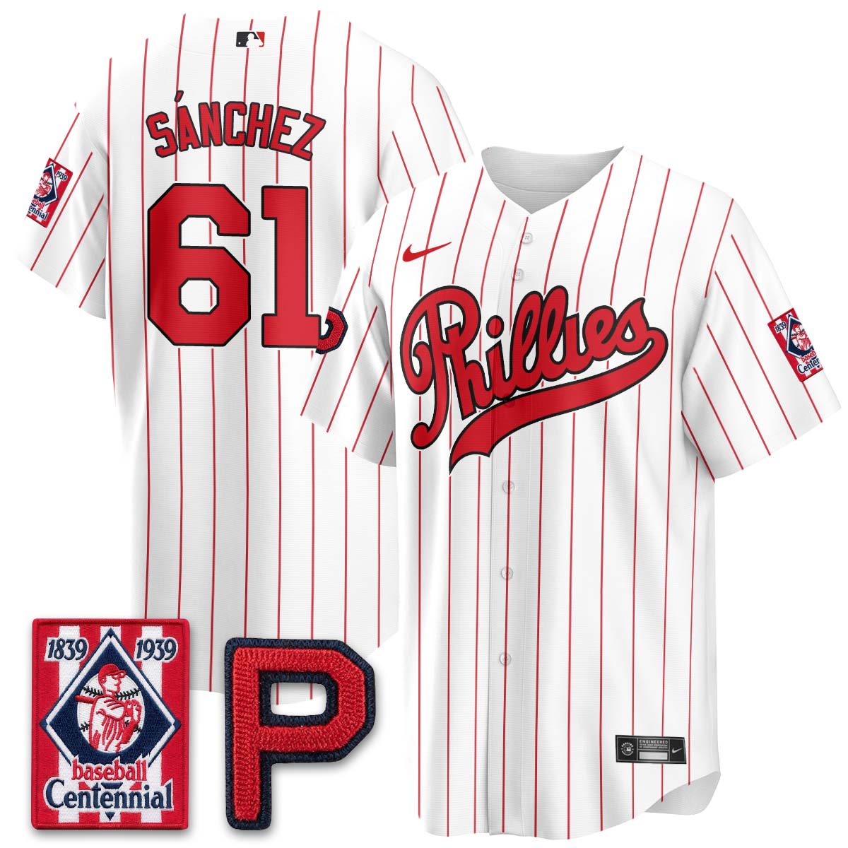 Philadelphia Phillies 2026 Field of Dreams Stadium Vapor Jersey - Stitched