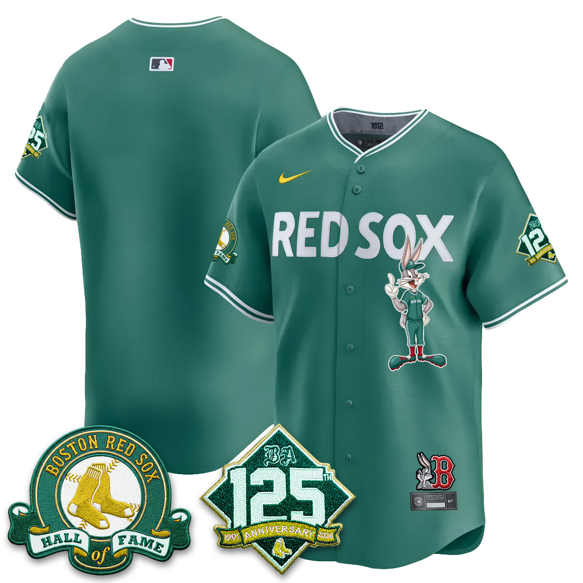 Boston Red Sox x Bunny Vapor Premier Limited Jersey - Stitched