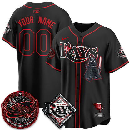 Tampa Bay Rays x SW Vapor Limited Custom Jersey - Stitched