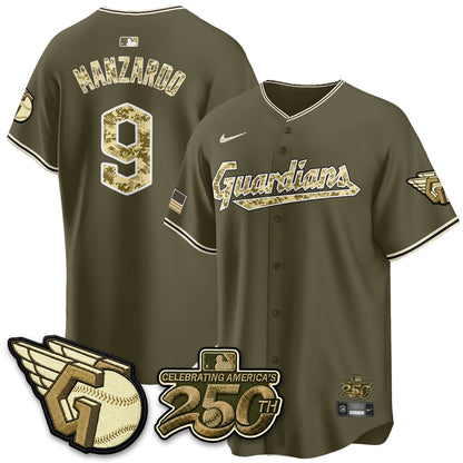 Cleveland Guardians Armed Force Day 2026 Vapor Limited Jersey - Stitched